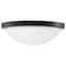 Nuvo Button, 11 Inch LED Flush Mount Fixture, Matte Black Finish, CCT Selectable, 120 Volts 62/1942 - alternate 5